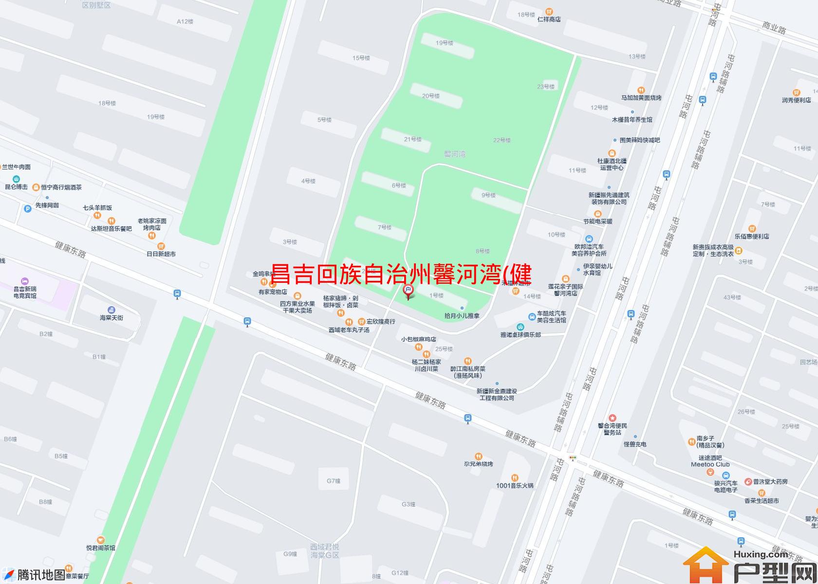 馨河湾 (健康东路303号)小区 - 户型网