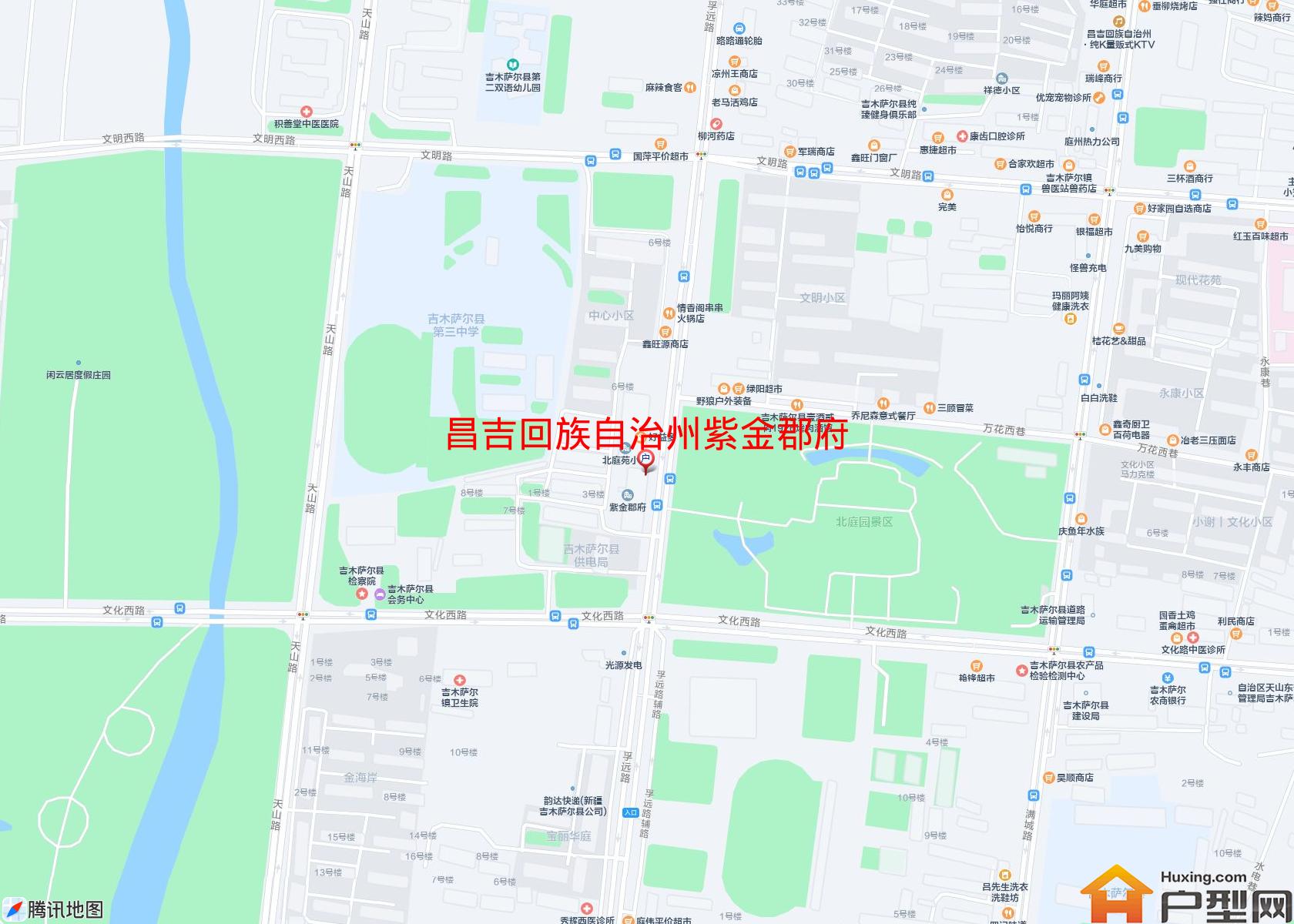 紫金郡府小区 - 户型网