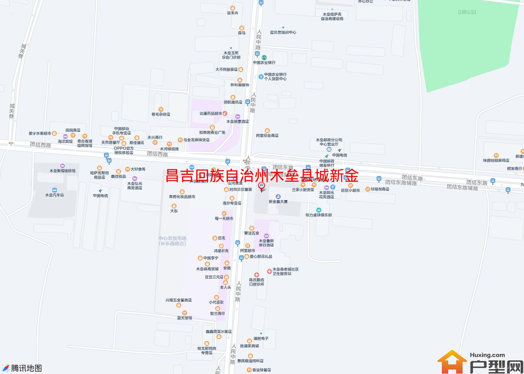木垒县城新金鑫大厦高层住宅小区 - 户型网
