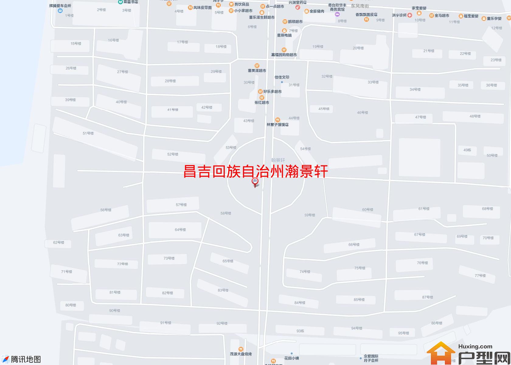 瀚景轩小区 - 户型网