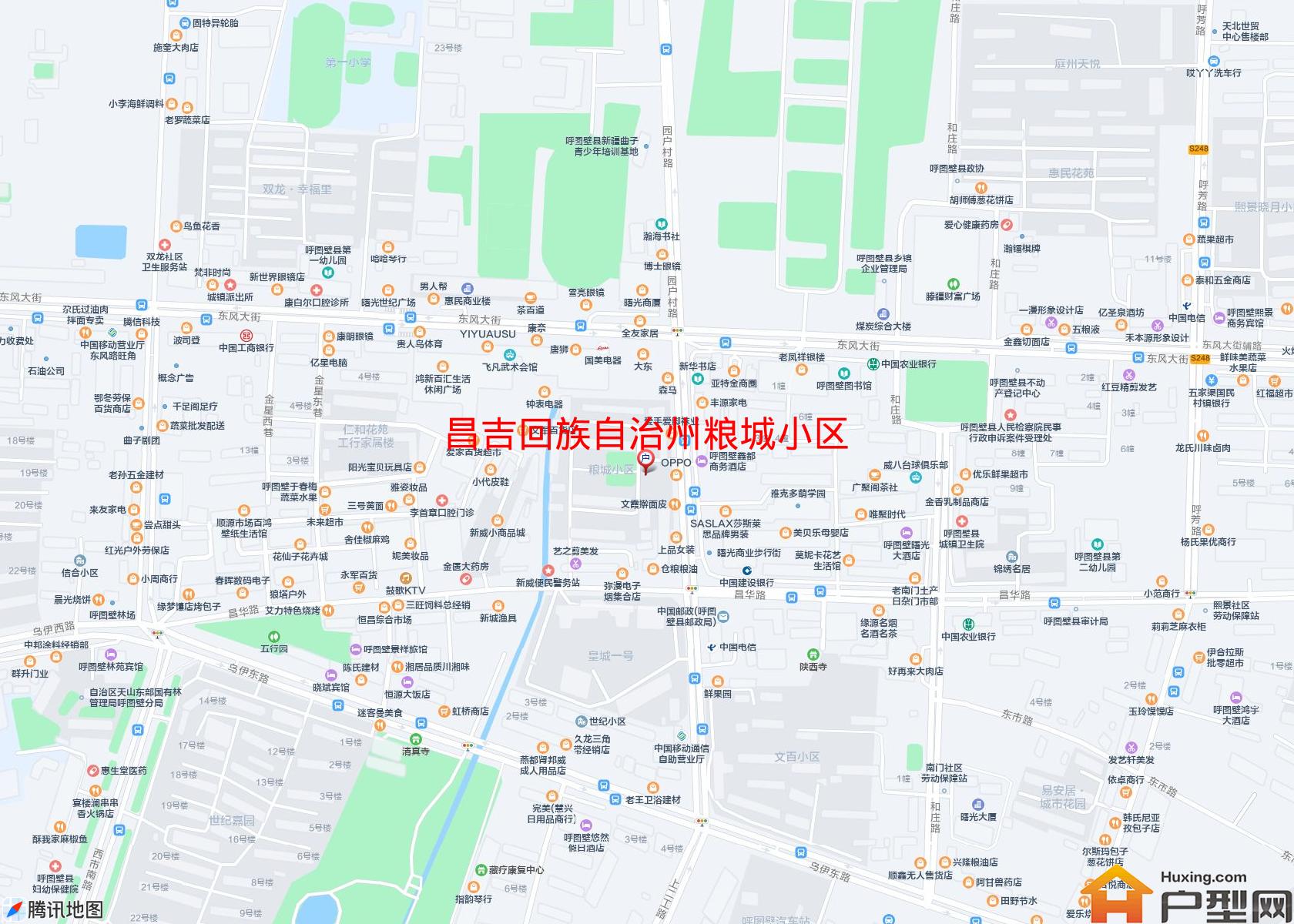 粮城小区小区 - 户型网