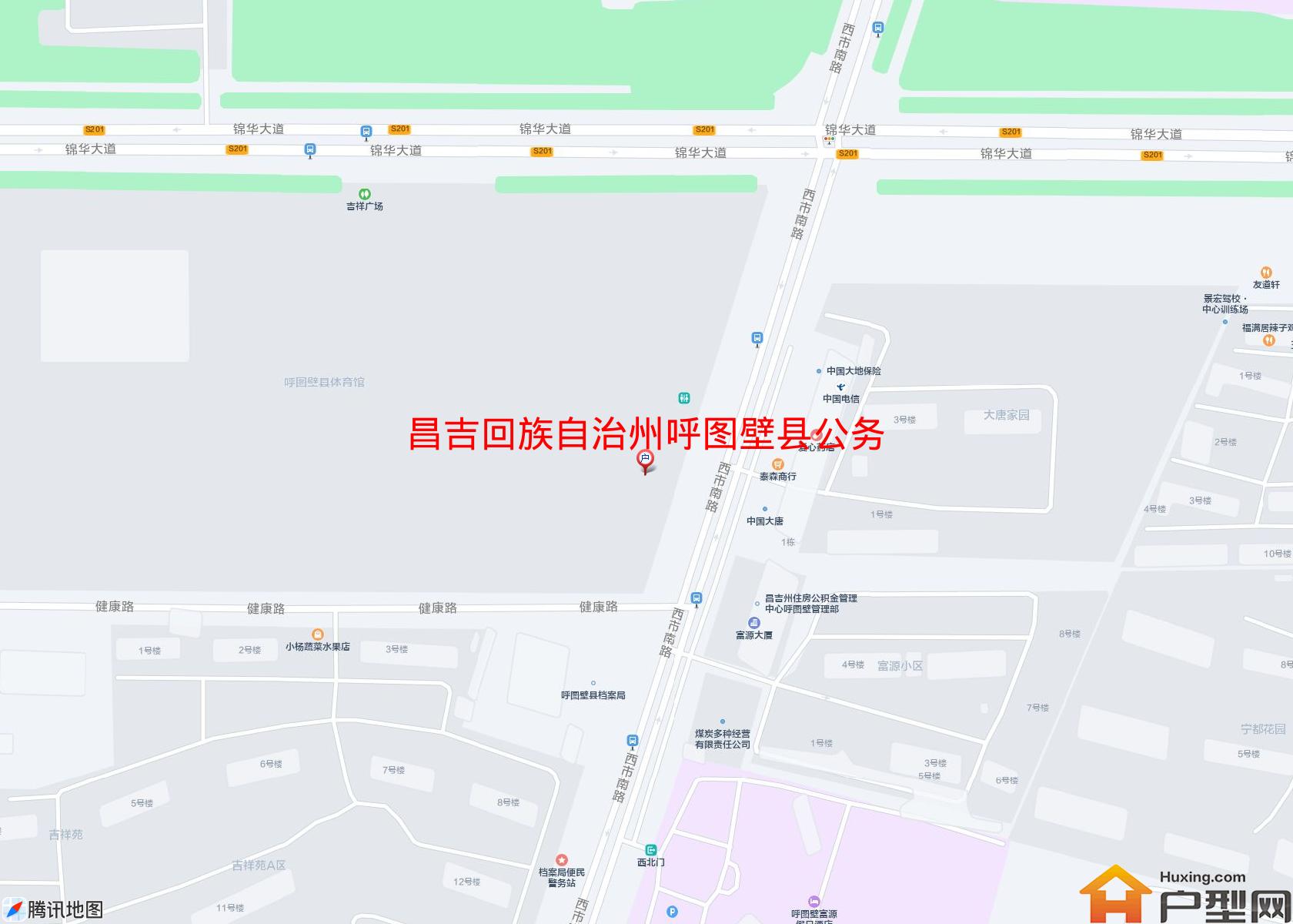 呼图壁县公务员小区小区 - 户型网