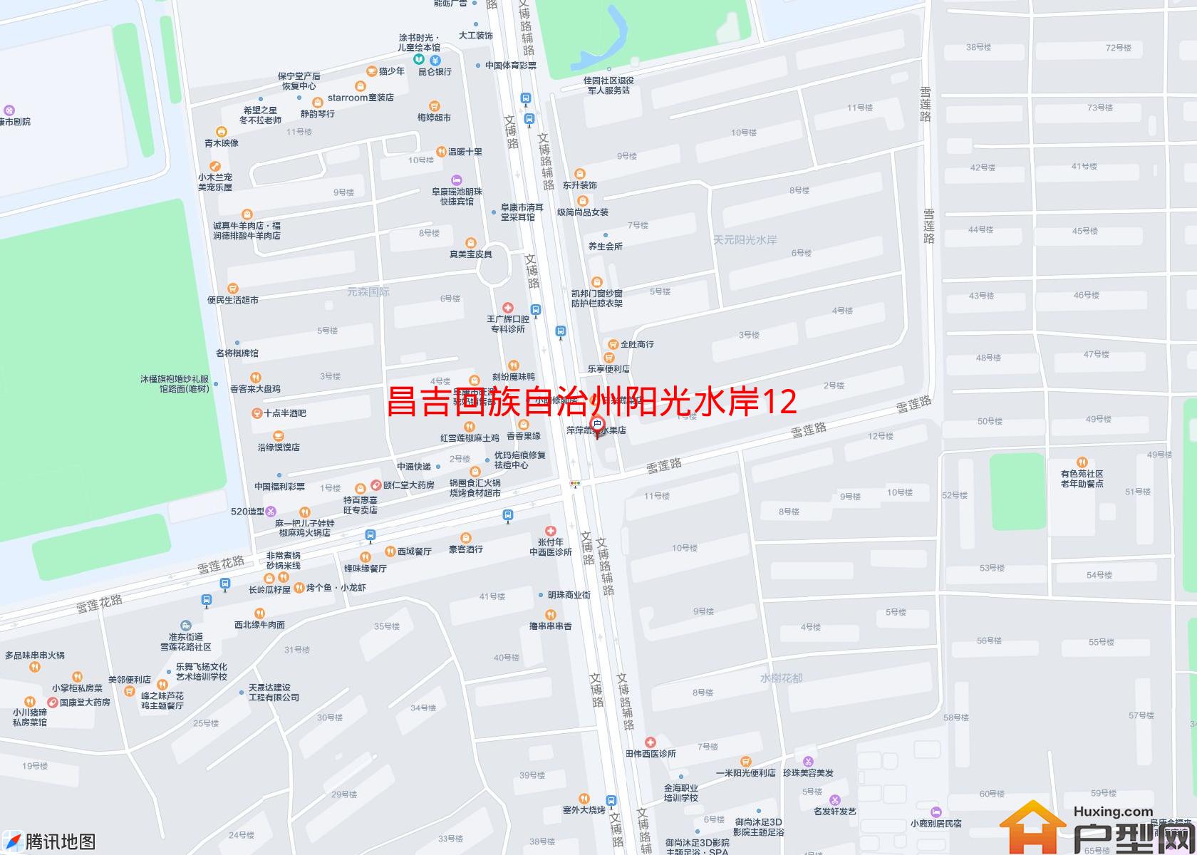 阳光水岸120平简装小区 - 户型网