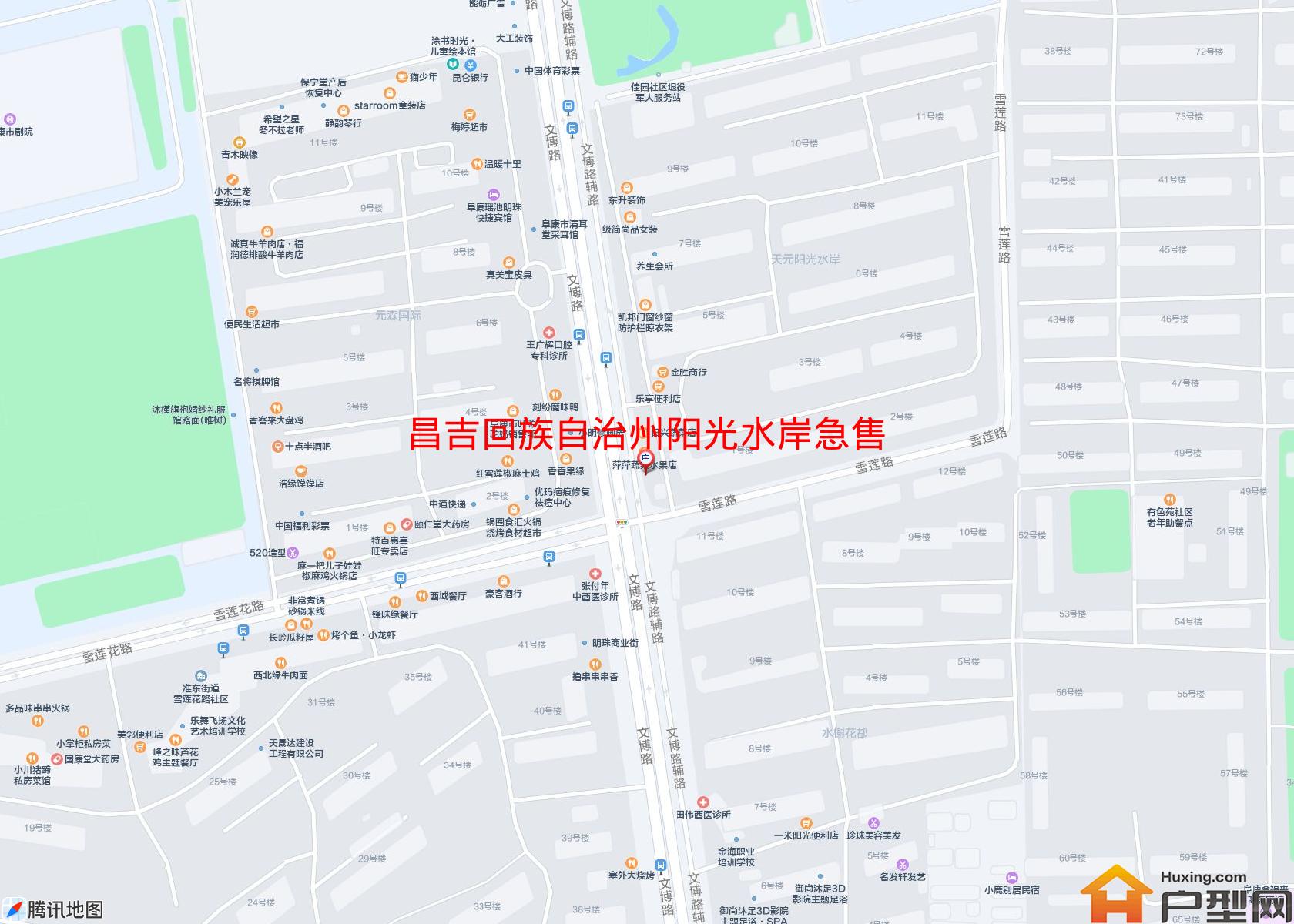 阳光水岸急售小区 - 户型网