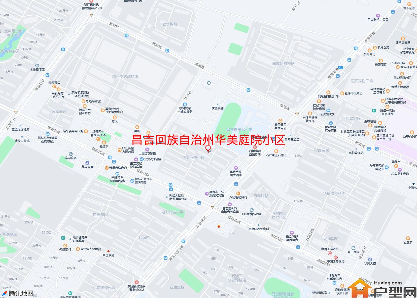 华美庭院小区(建国西路)小区 - 户型网