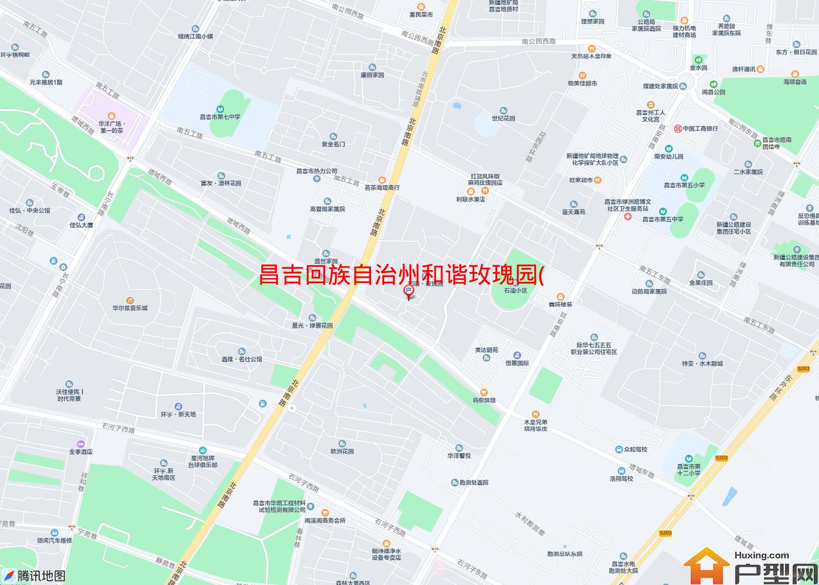 和谐玫瑰园(北京南路)小区 - 户型网