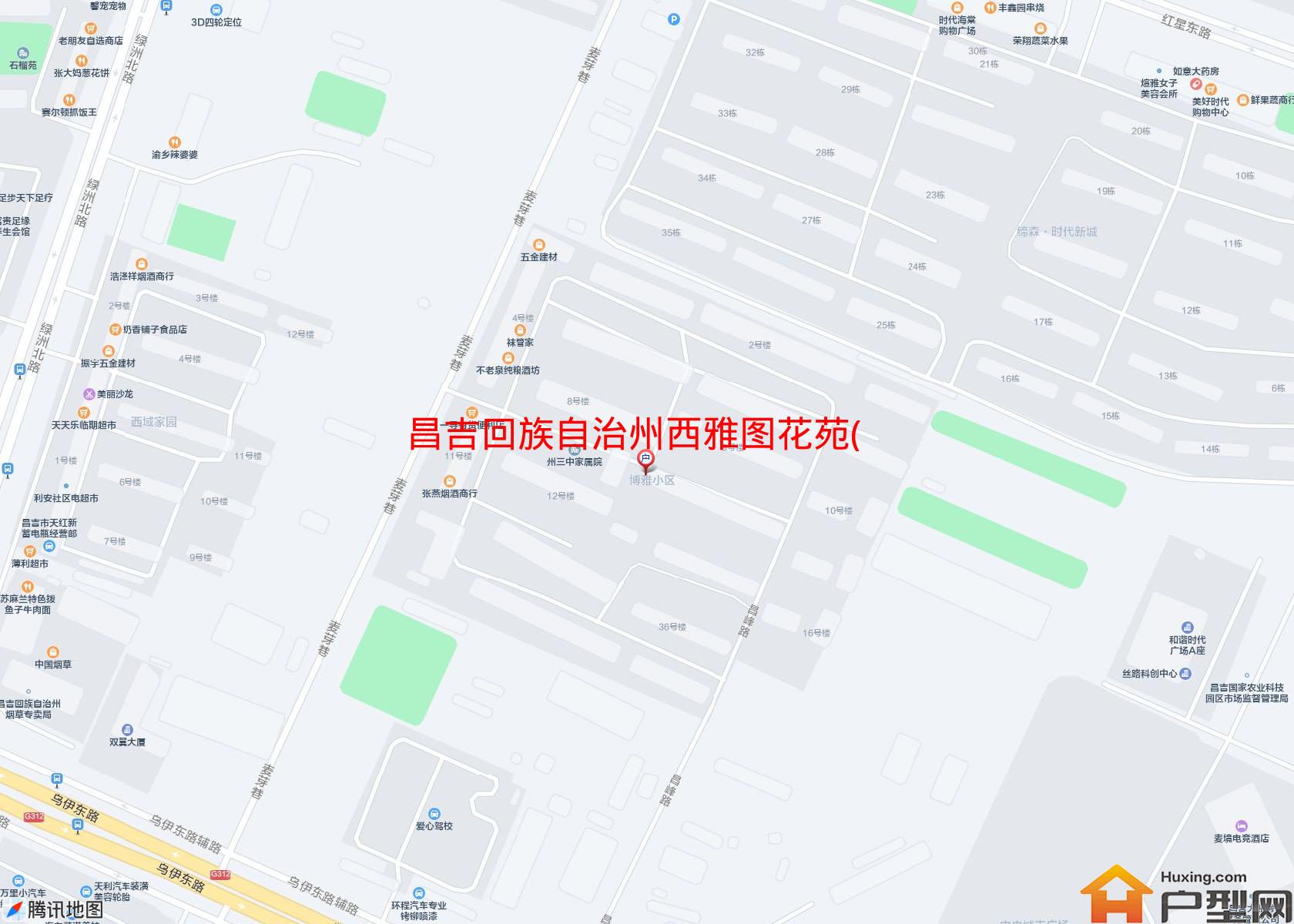 西雅图花苑(绿洲北路)小区 - 户型网