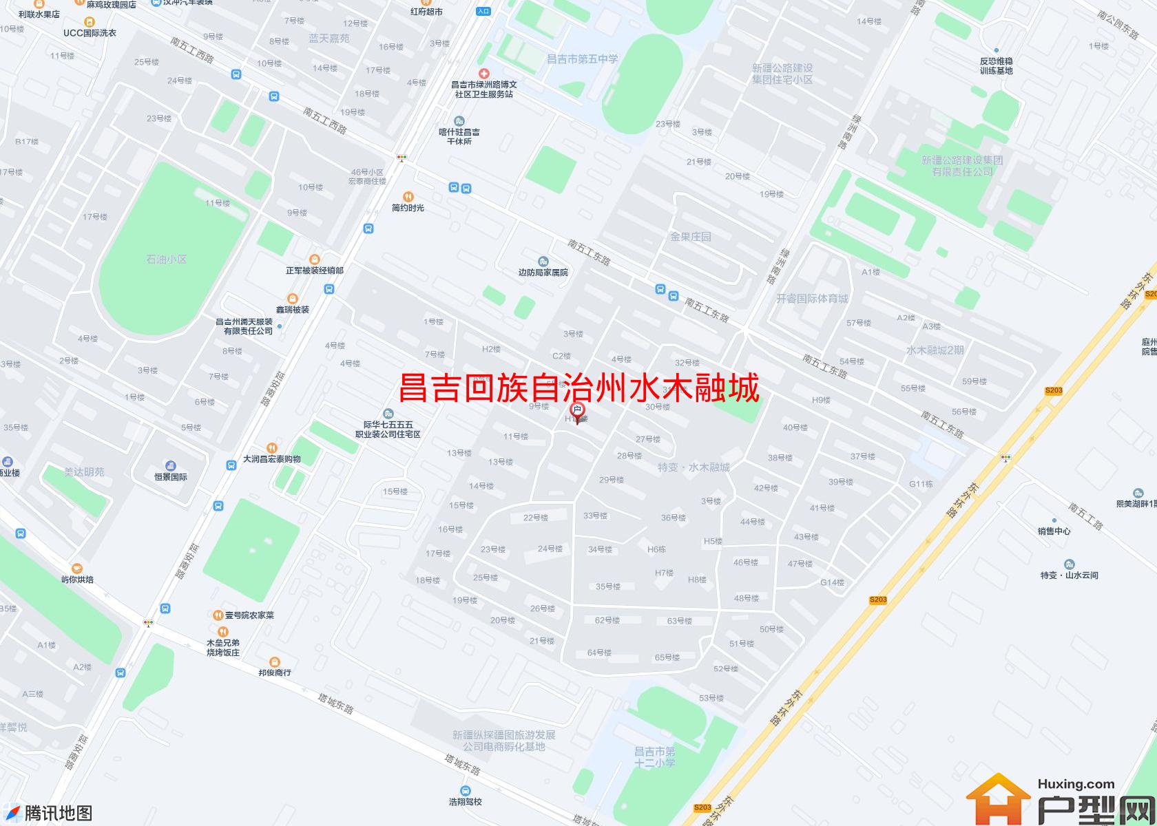 水木融城小区 - 户型网