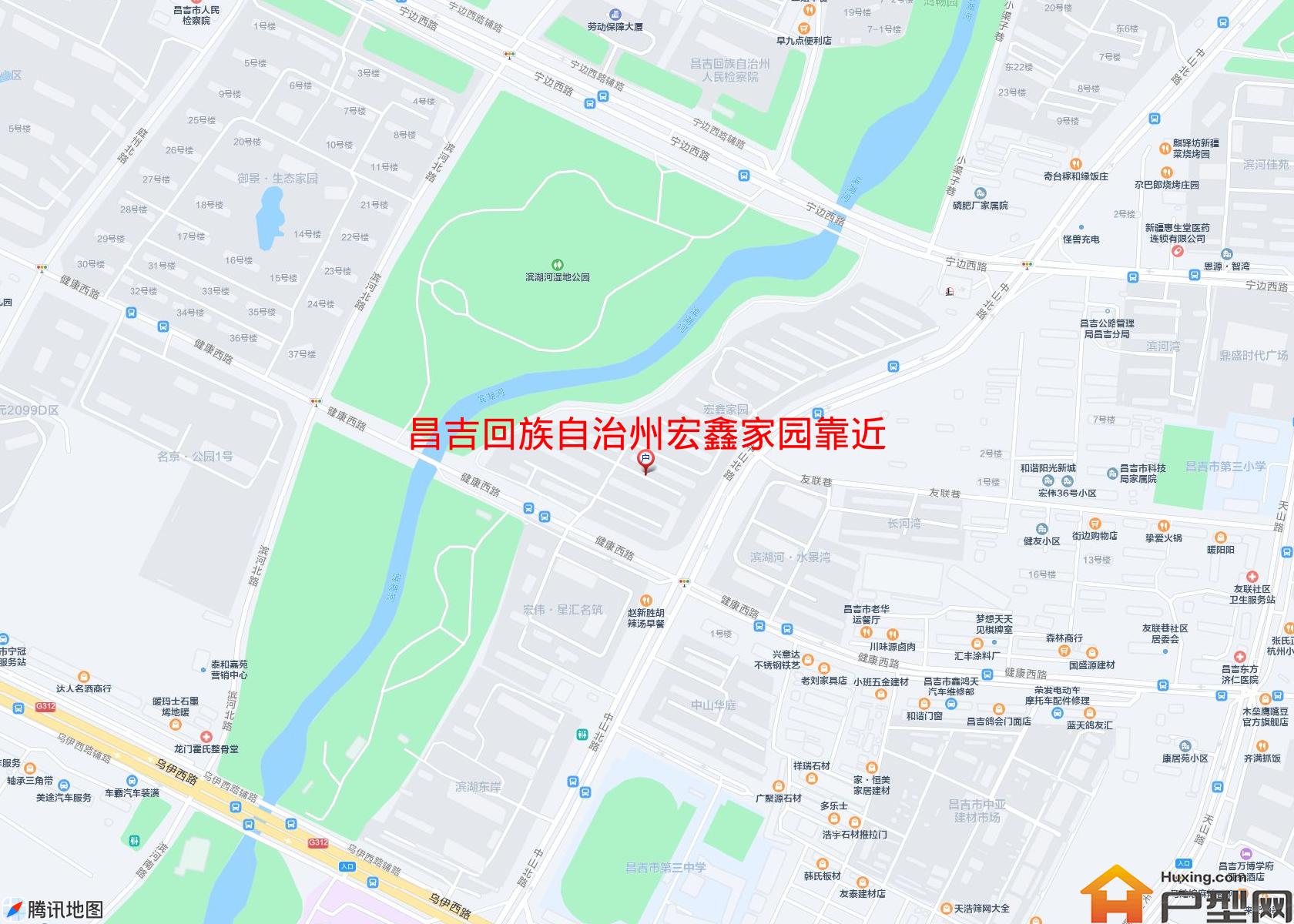 宏鑫家园靠近滨湖河小区 - 户型网