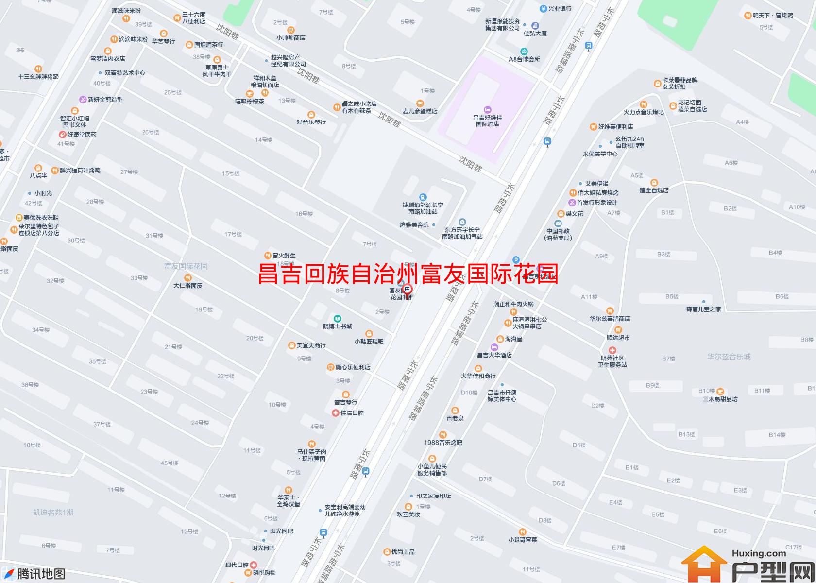 富友国际花园一期小区 - 户型网