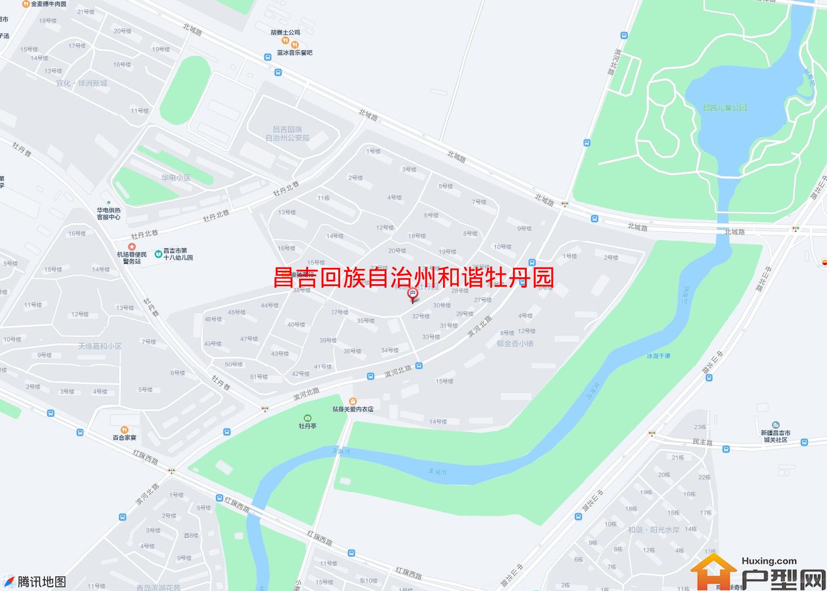 和谐牡丹园小区 - 户型网