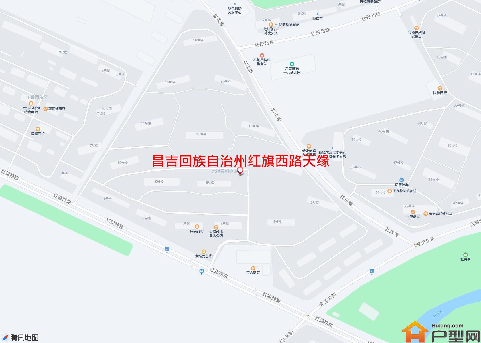 红旗西路天缘嘉和小区小区 - 户型网