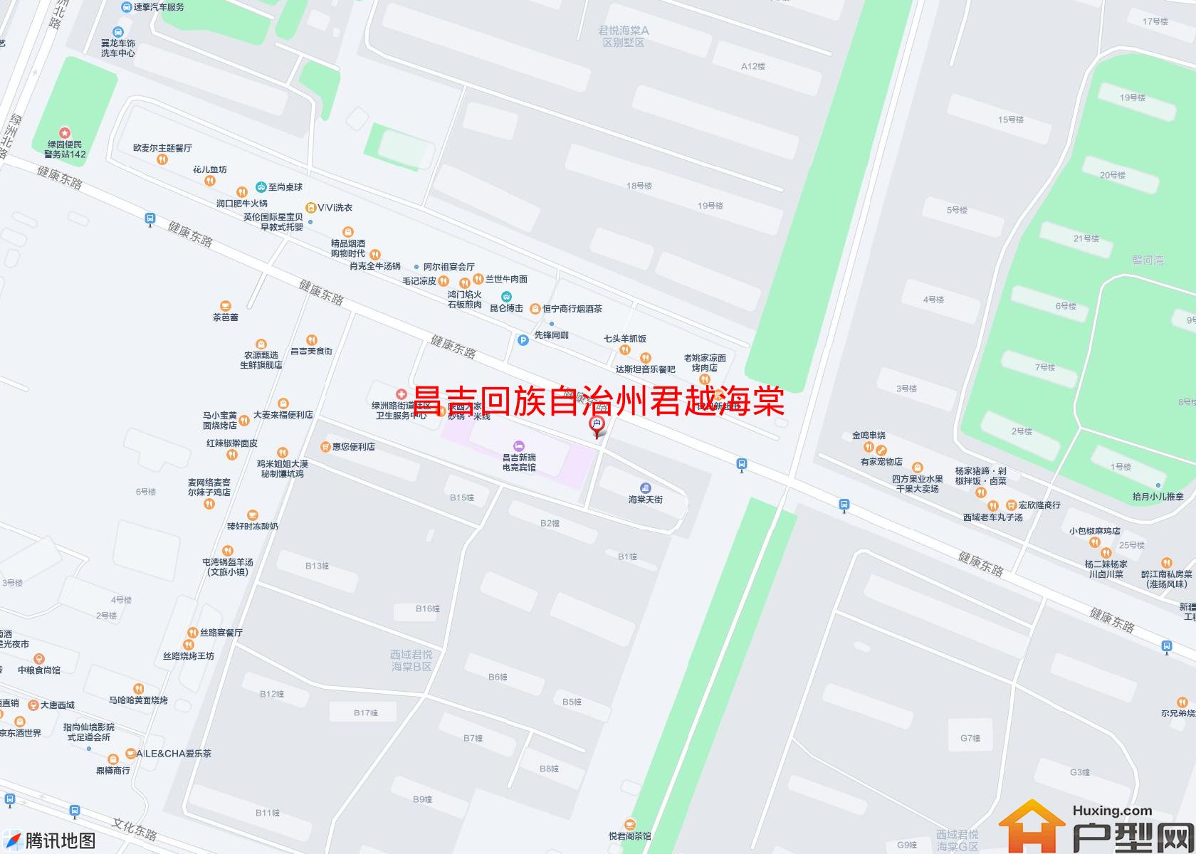 君越海棠小区 - 户型网