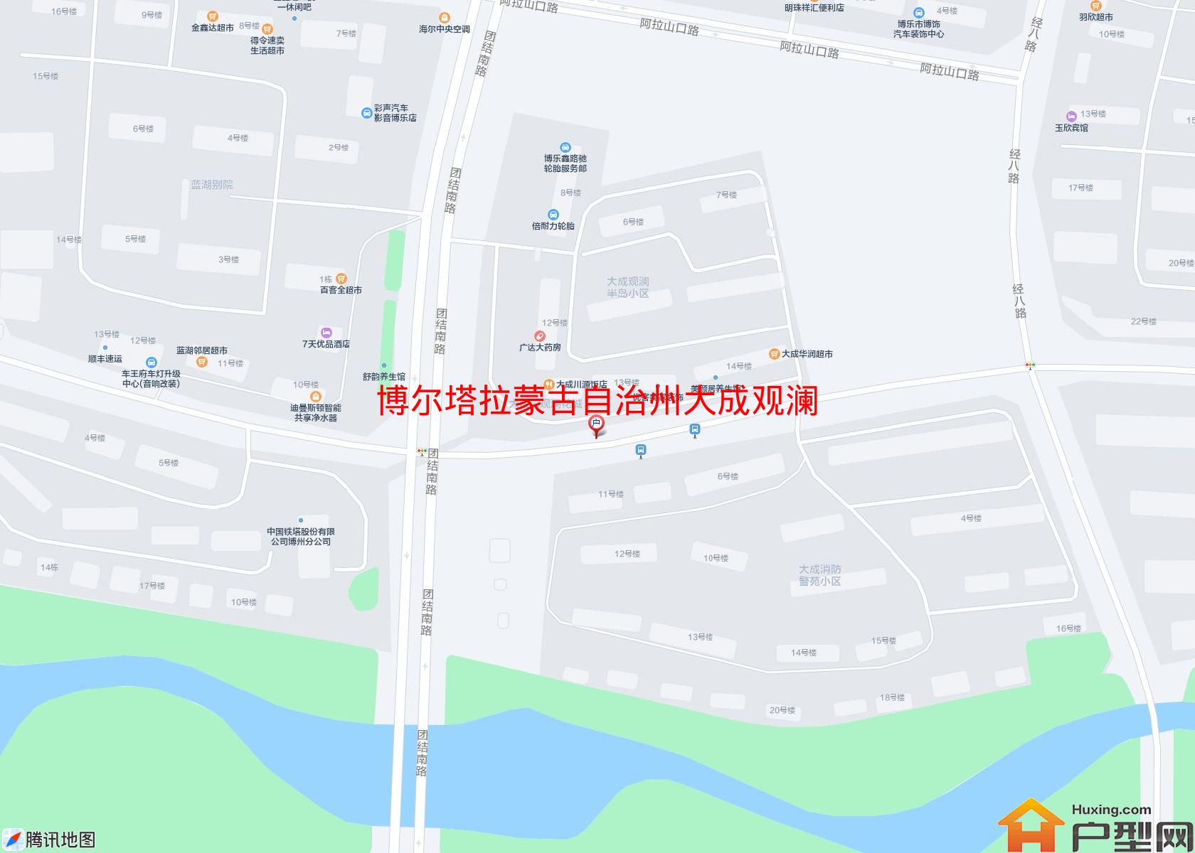 大成观澜花城(团结南路)小区 - 户型网
