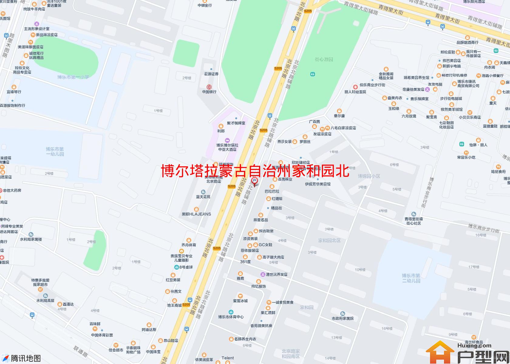 家和园北区(北京路)小区 - 户型网