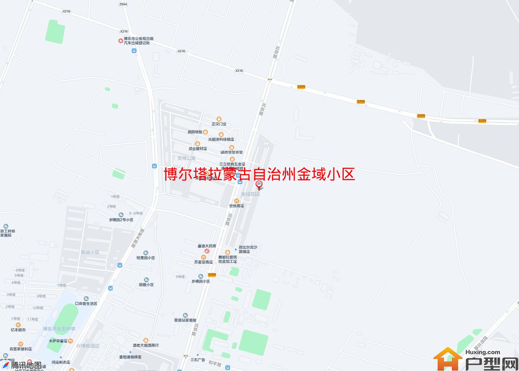 金域小区(北京北路74号)小区 - 户型网