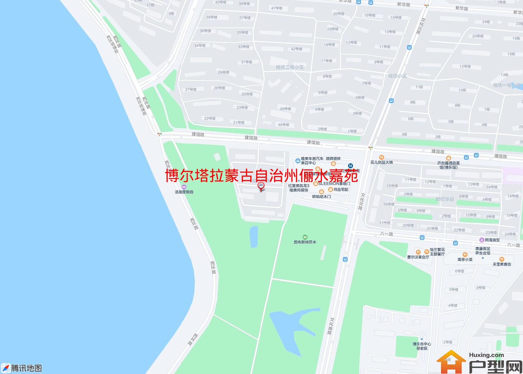 俪水嘉苑(锦绣大道)小区 - 户型网
