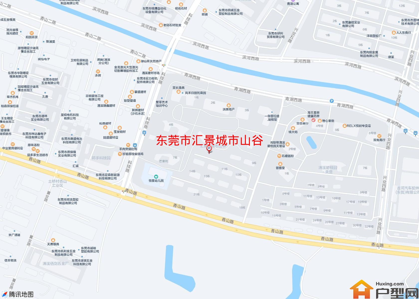 汇景城市山谷小区 - 户型网