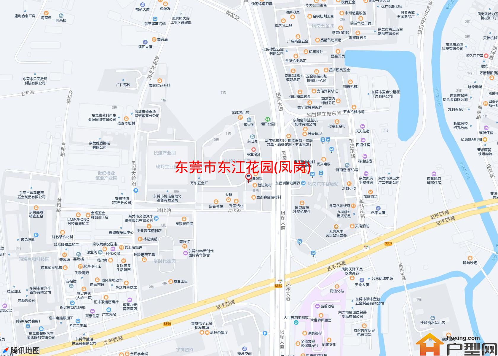 东江花园(凤岗)小区 - 户型网