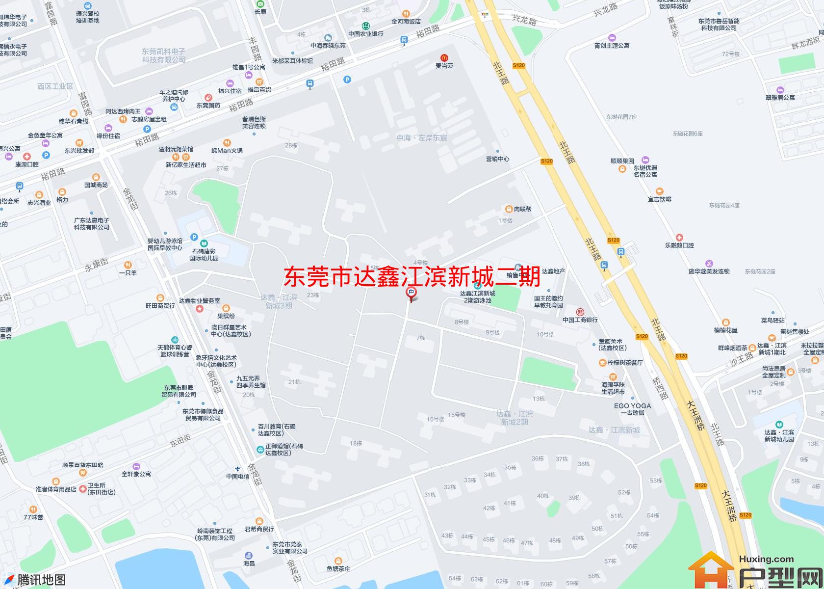 达鑫江滨新城二期小区 - 户型网