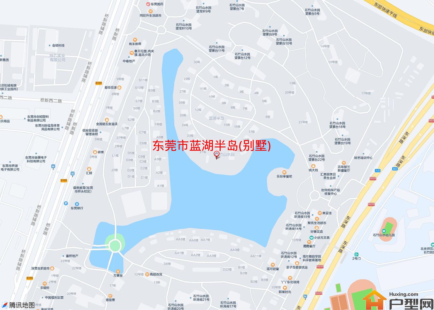 蓝湖半岛(别墅)小区 - 户型网