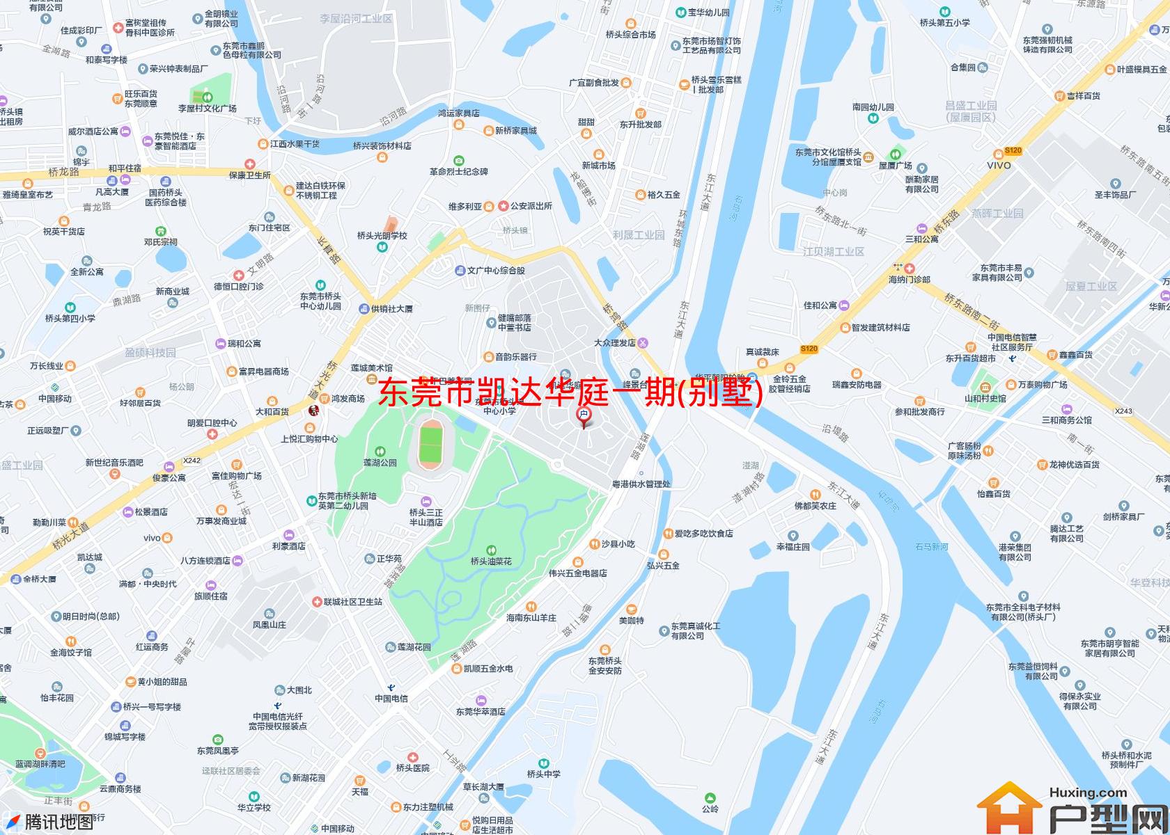 凯达华庭一期(别墅)小区 - 户型网