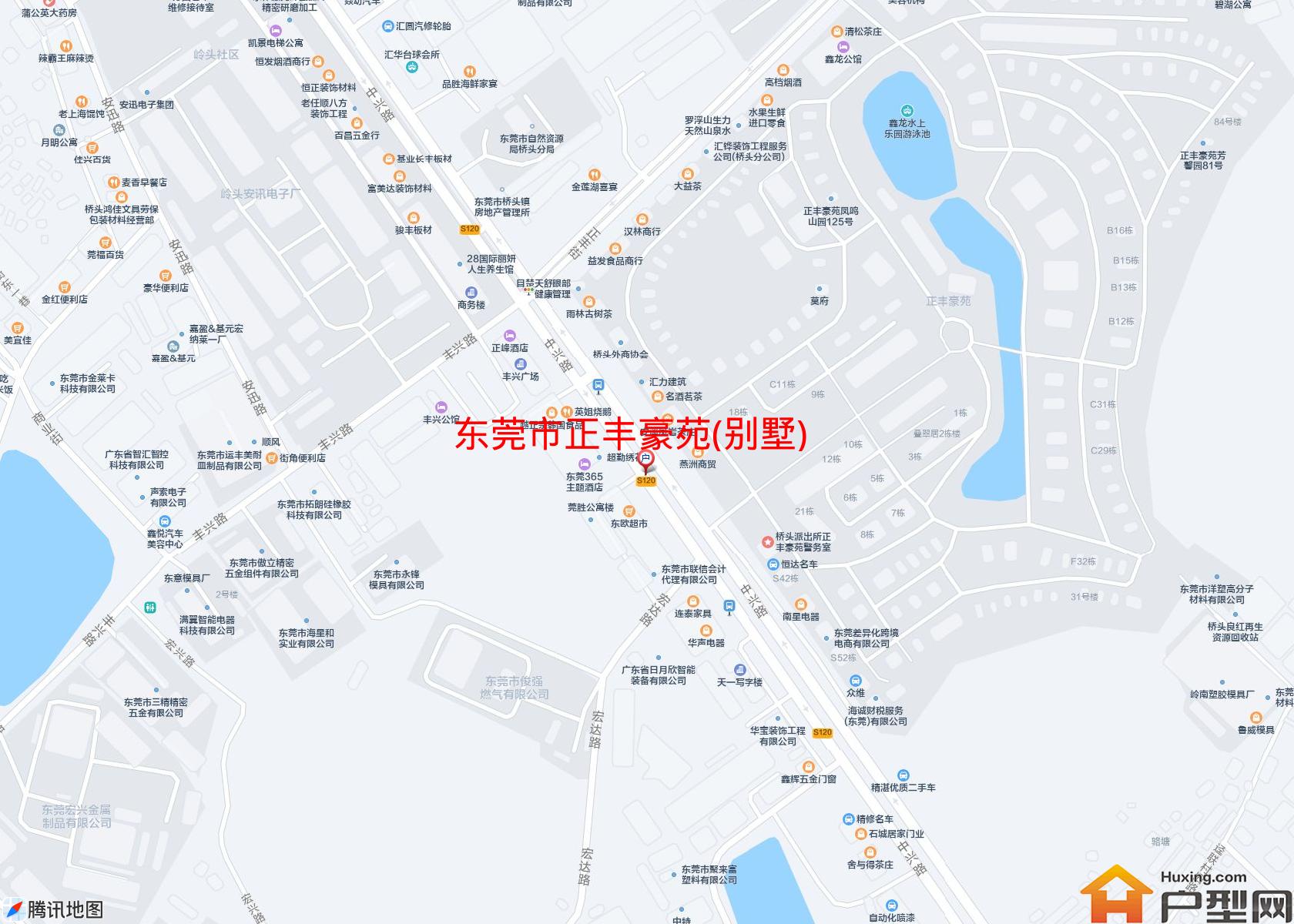 正丰豪苑(别墅)小区 - 户型网