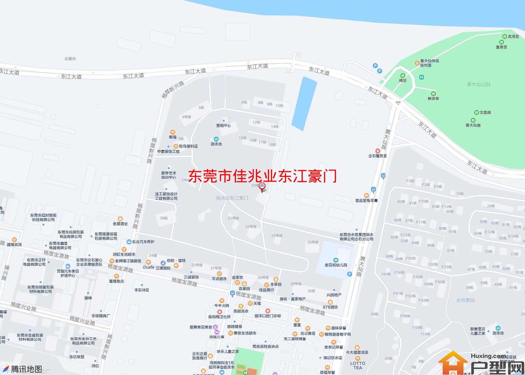 佳兆业东江豪门小区 - 户型网
