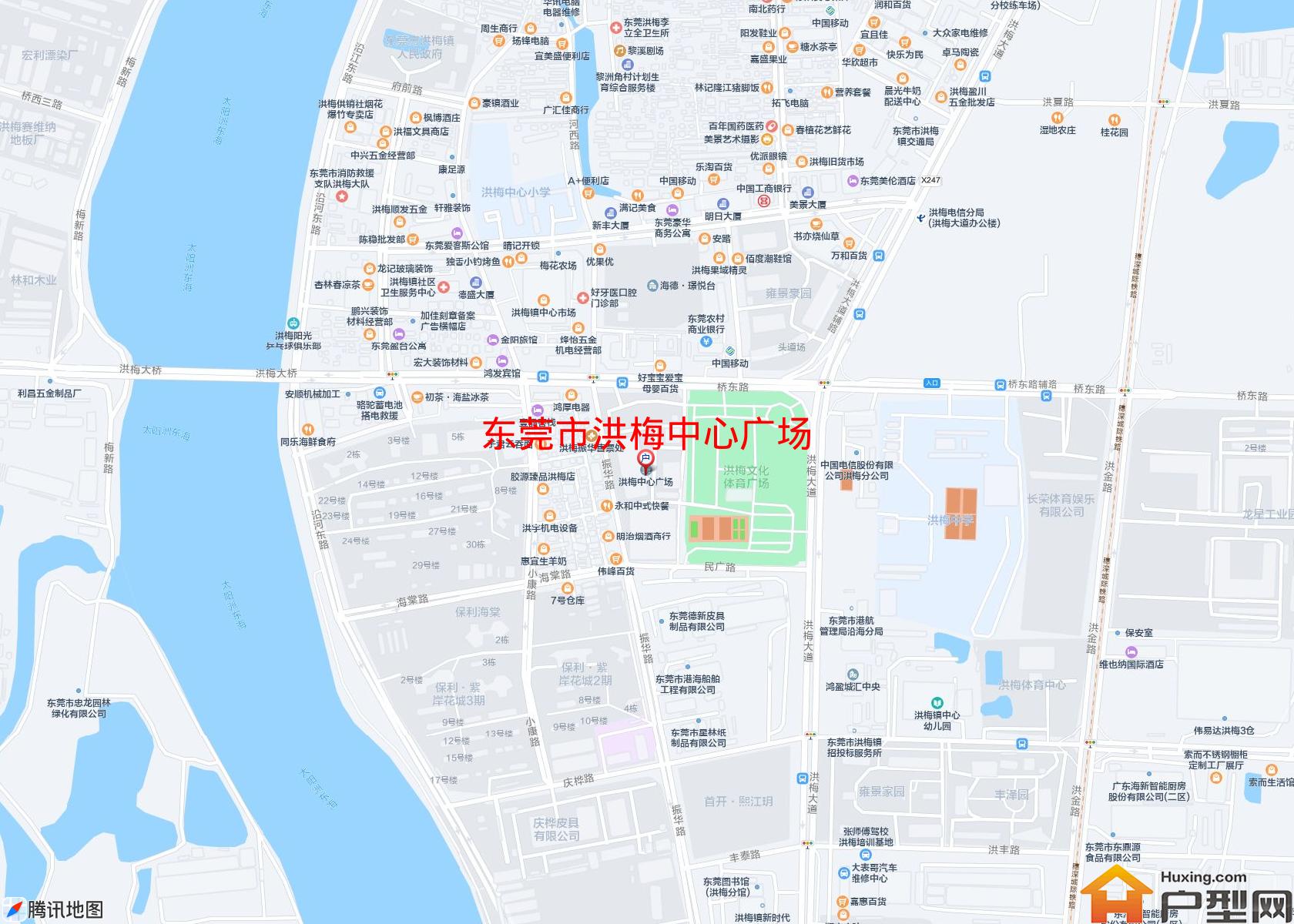 洪梅中心广场小区 - 户型网