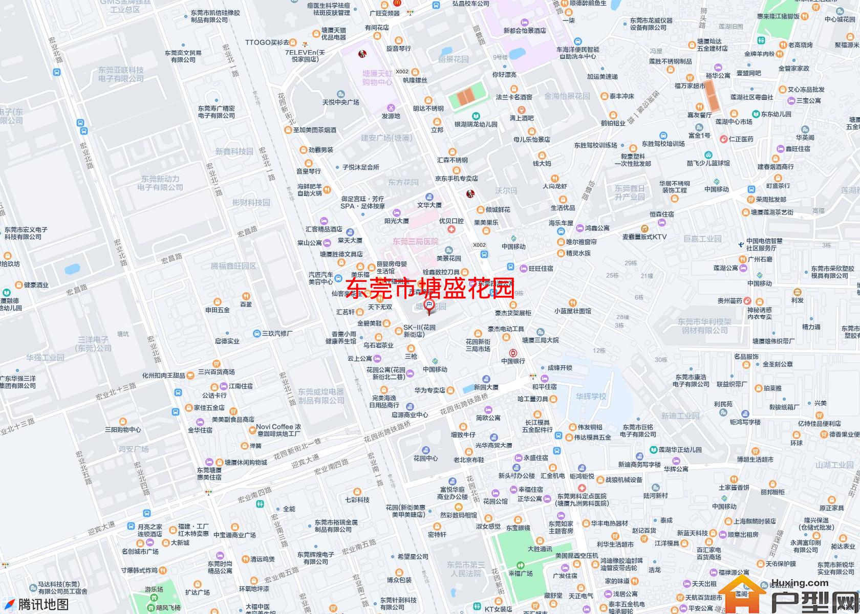塘盛花园小区 - 户型网