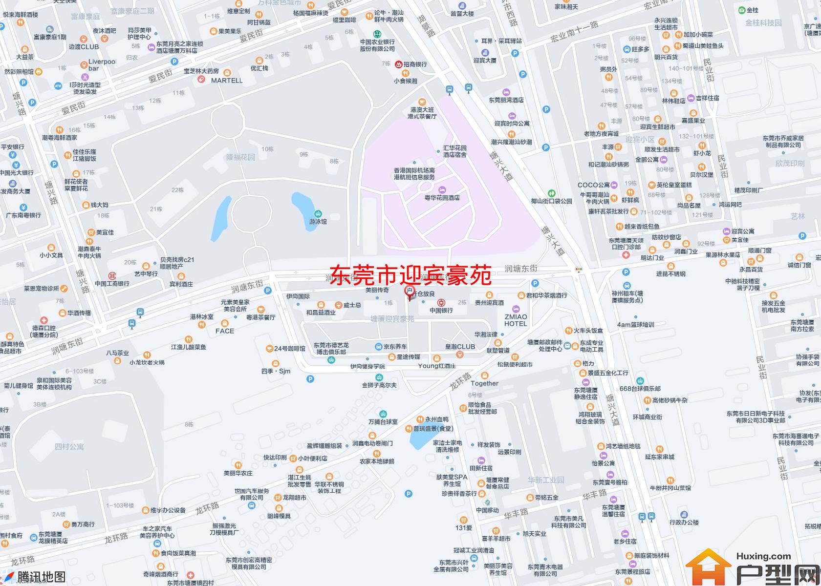 迎宾豪苑小区 - 户型网