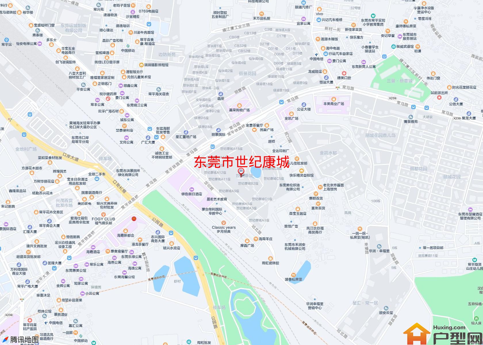 世纪康城小区 - 户型网