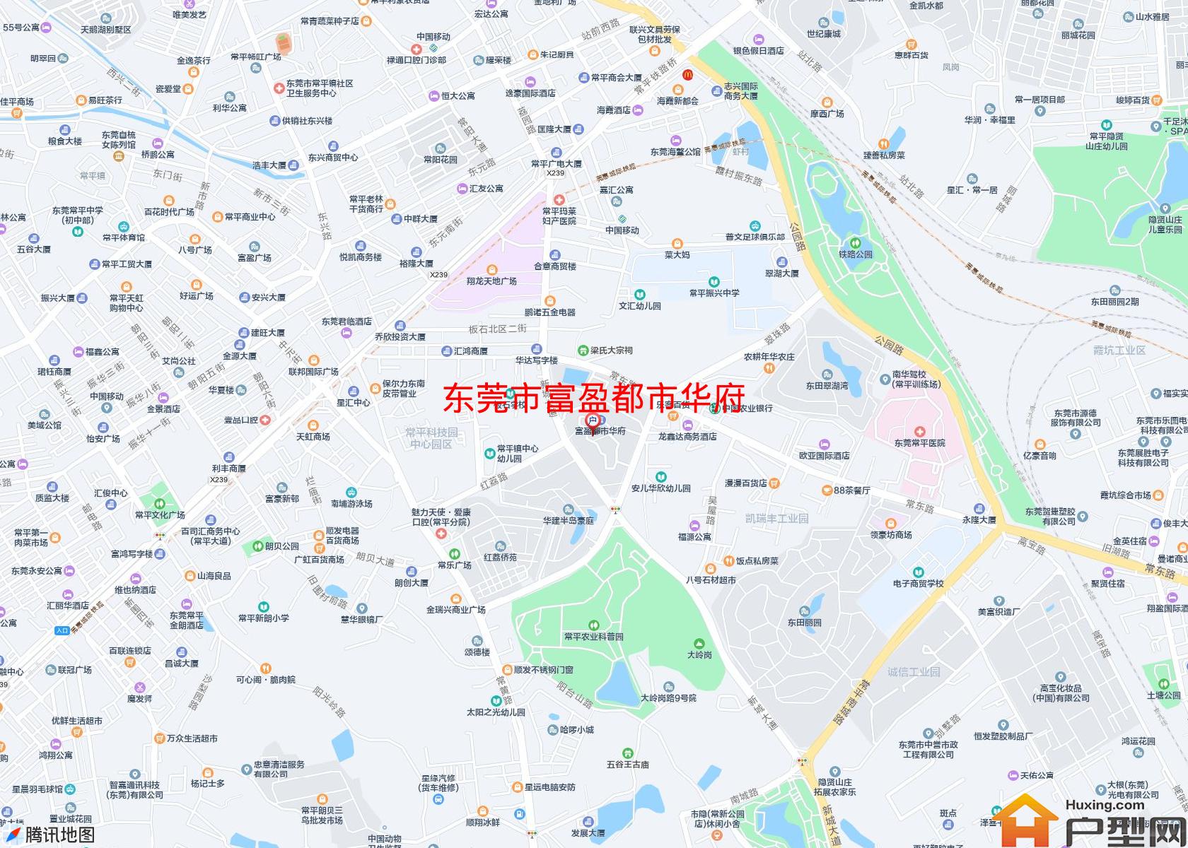 富盈都市华府小区 - 户型网