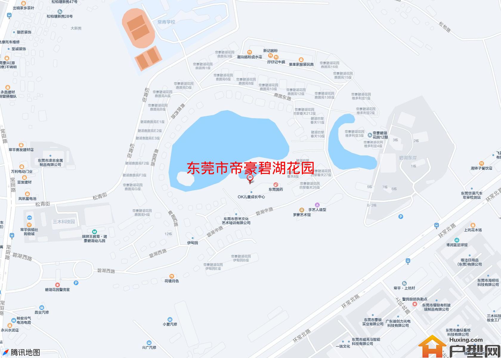 帝豪碧湖花园小区 - 户型网
