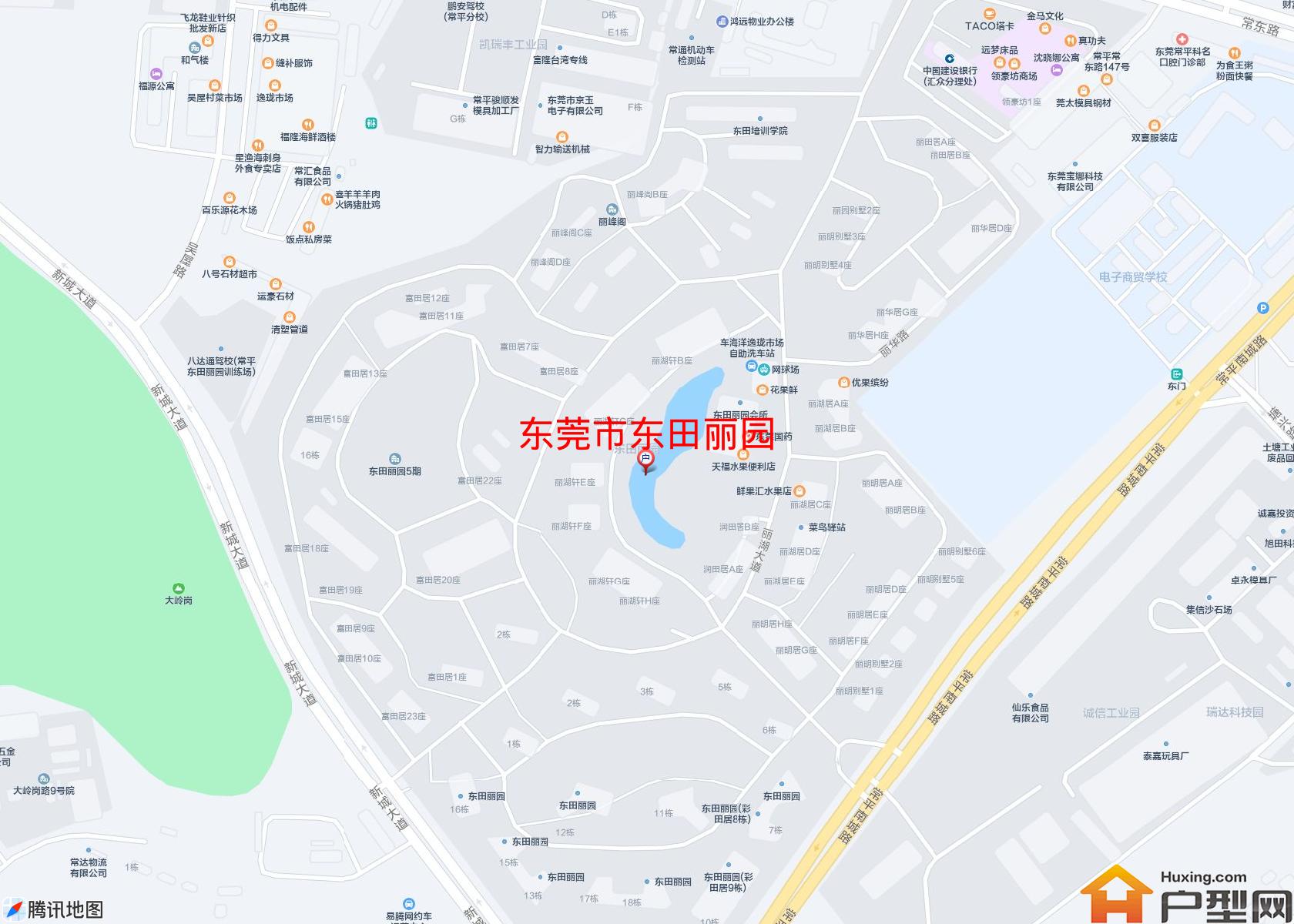 东田丽园小区 - 户型网 东田丽园小区 - 户型网