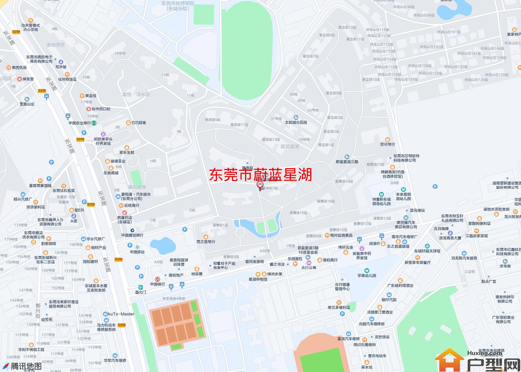 蔚蓝星湖小区 - 户型网 蔚蓝星湖小区 - 户型网