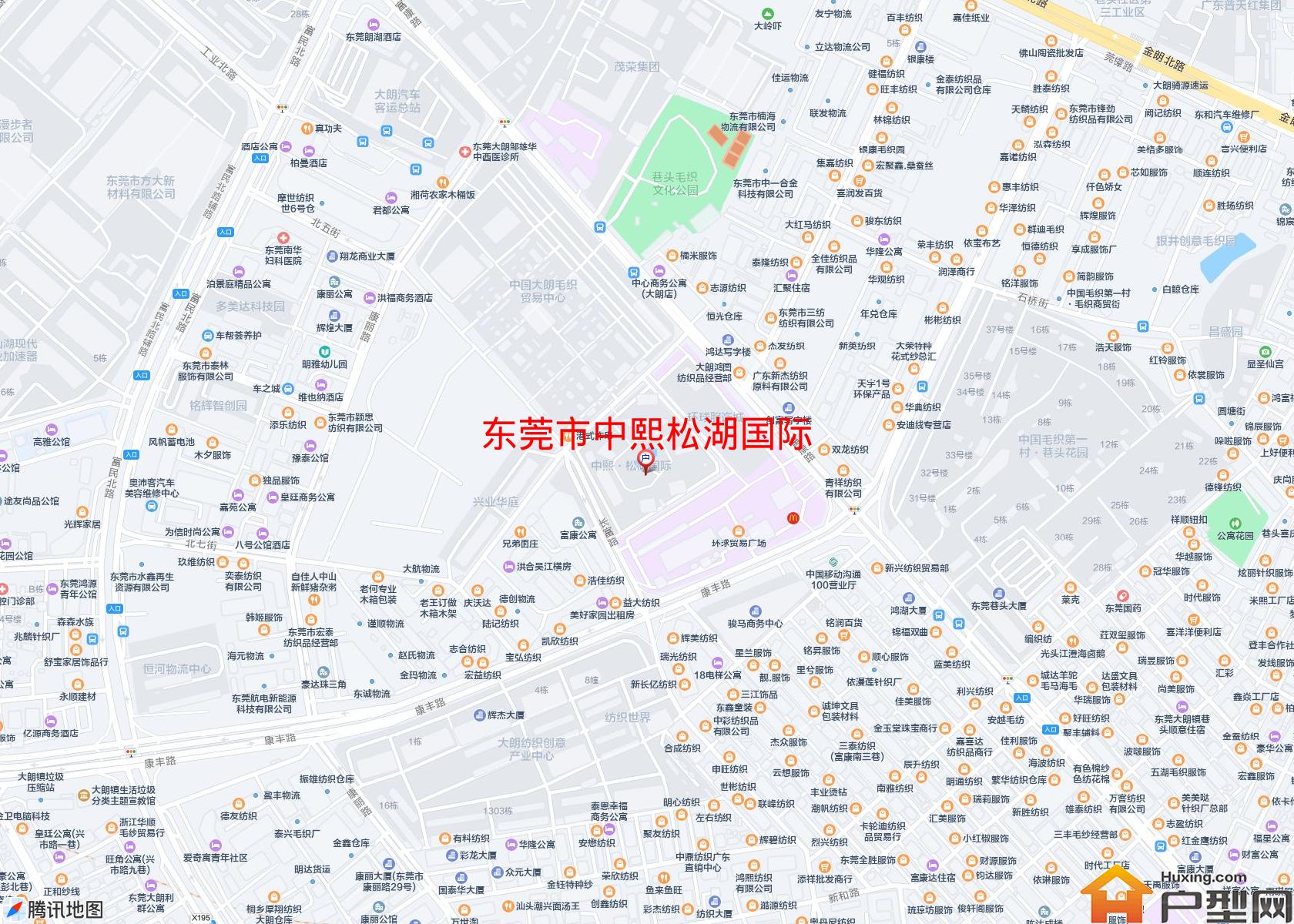 中熙松湖国际小区 - 户型网