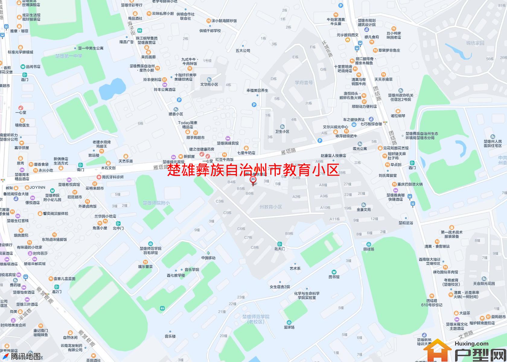 市教育小区小区 - 户型网