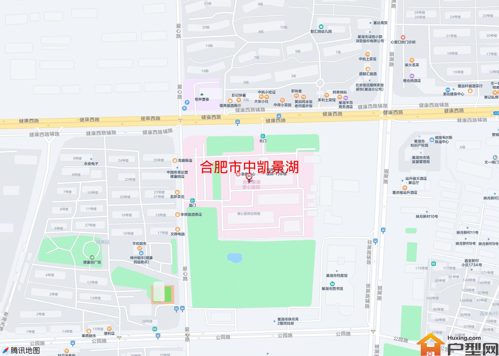中凯景湖小区 - 户型网