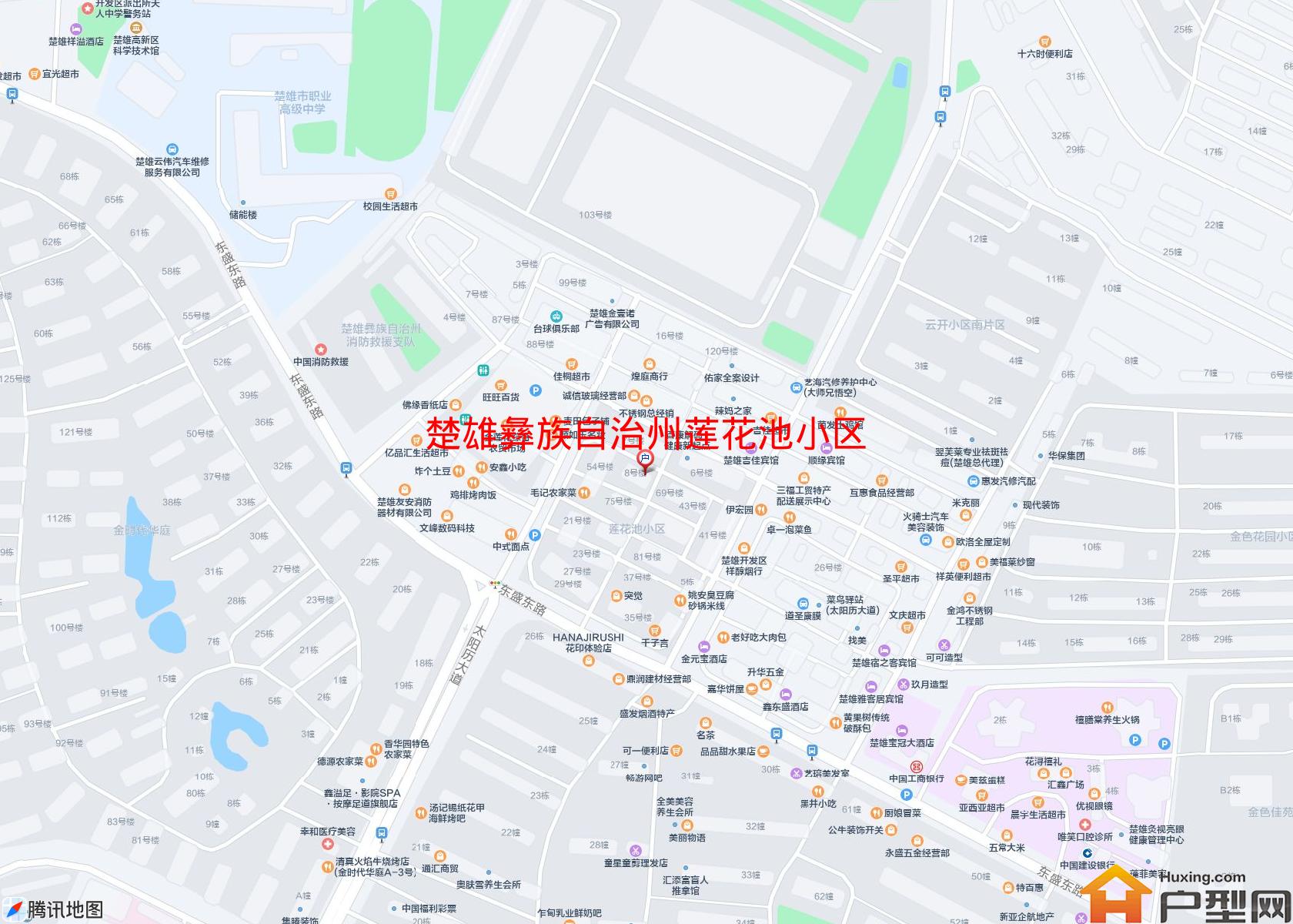 莲花池小区小区 - 户型网
