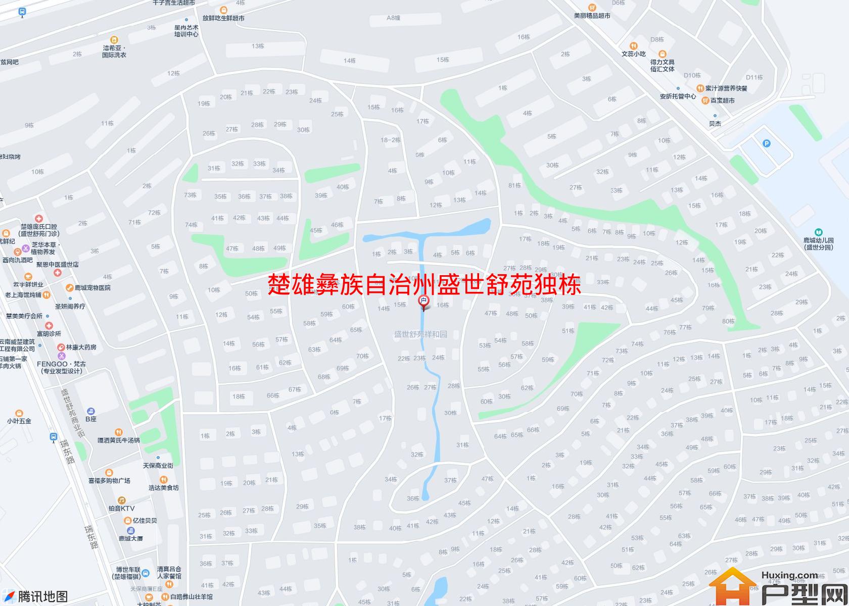 盛世舒苑独栋小区 - 户型网