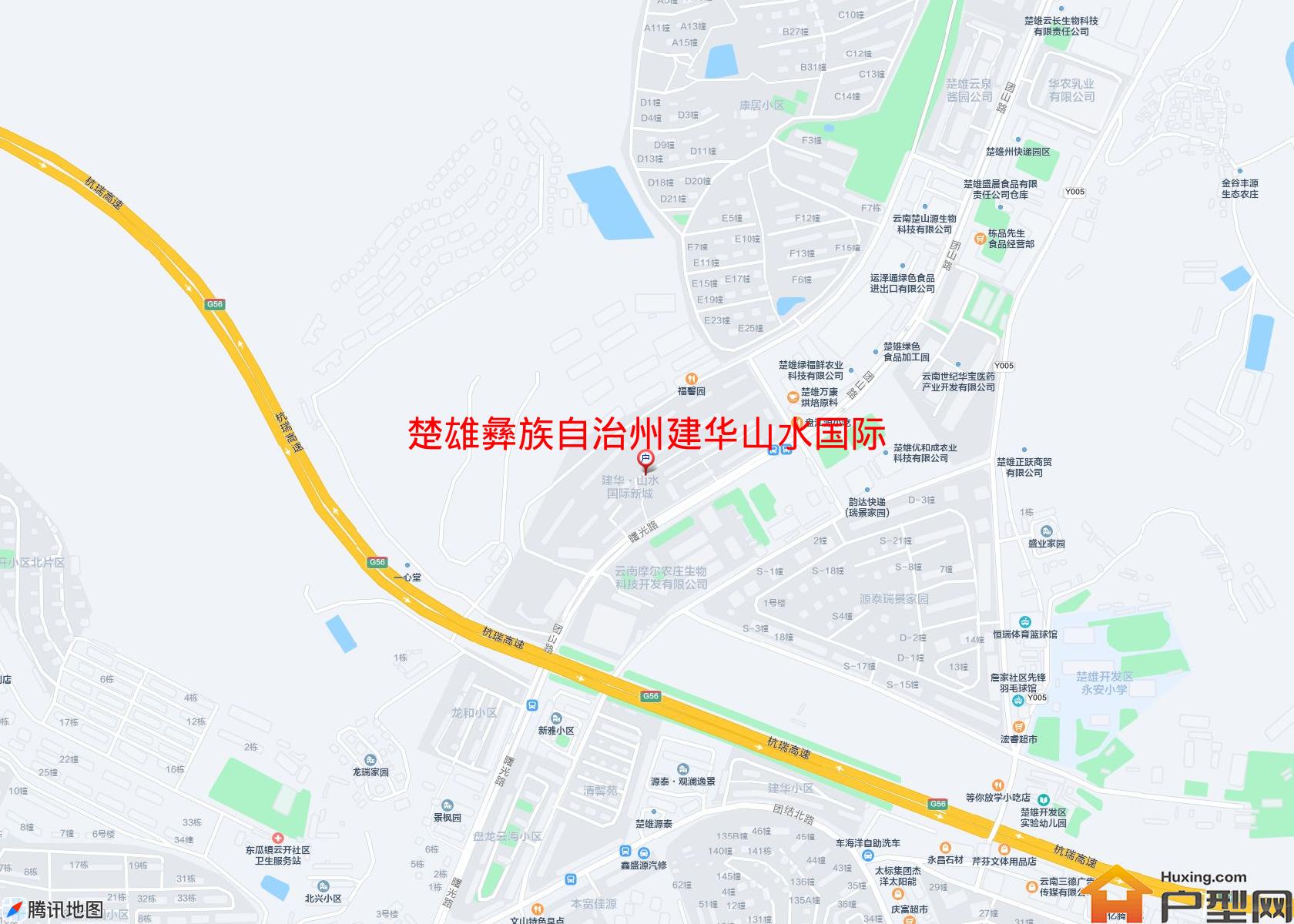 建华山水国际新城一期(绿野路)小区 - 户型网