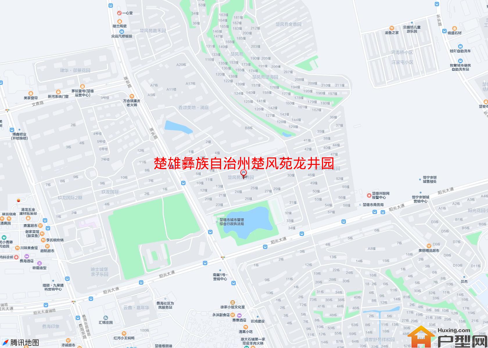 楚风苑龙井园小区 - 户型网