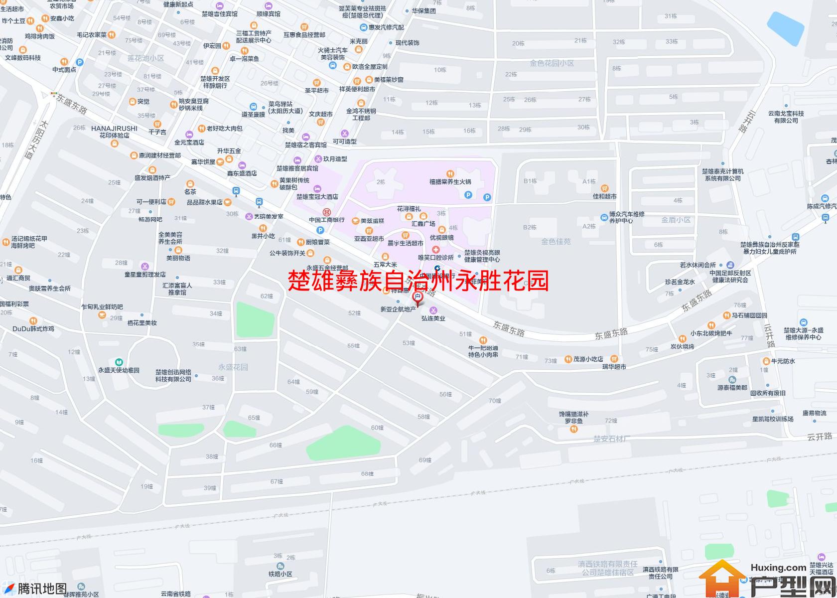 永胜花园小区 - 户型网
