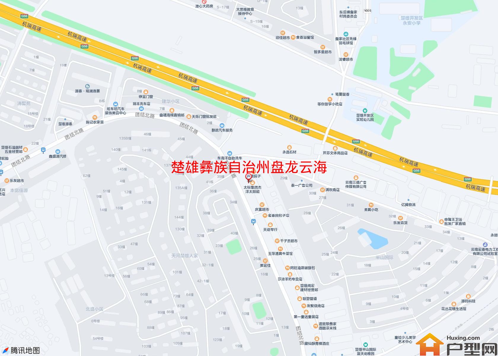 盘龙云海小区 - 户型网