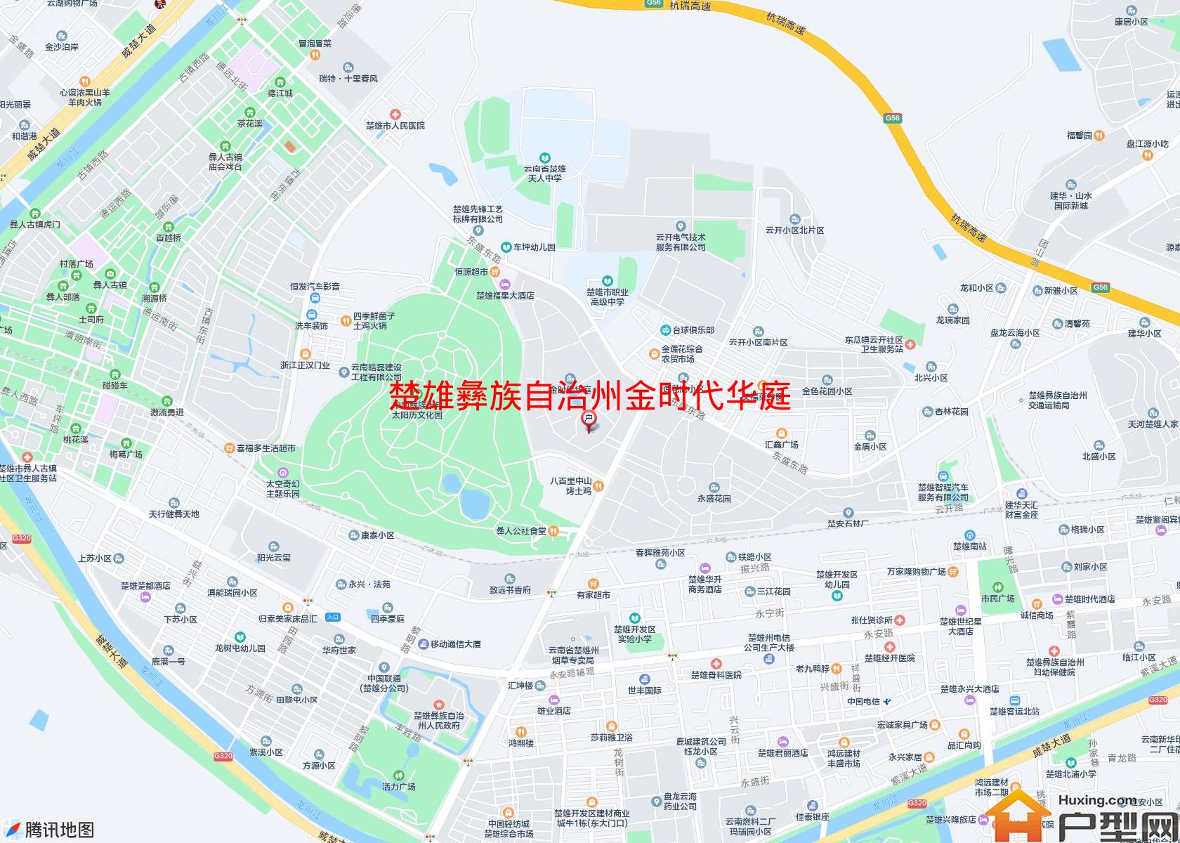 金时代华庭小区 - 户型网