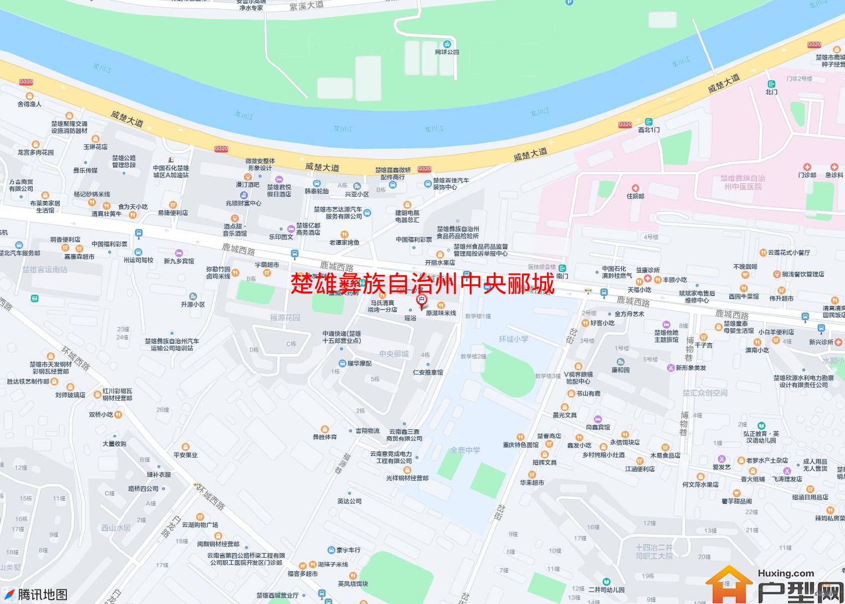 中央郦城小区 - 户型网