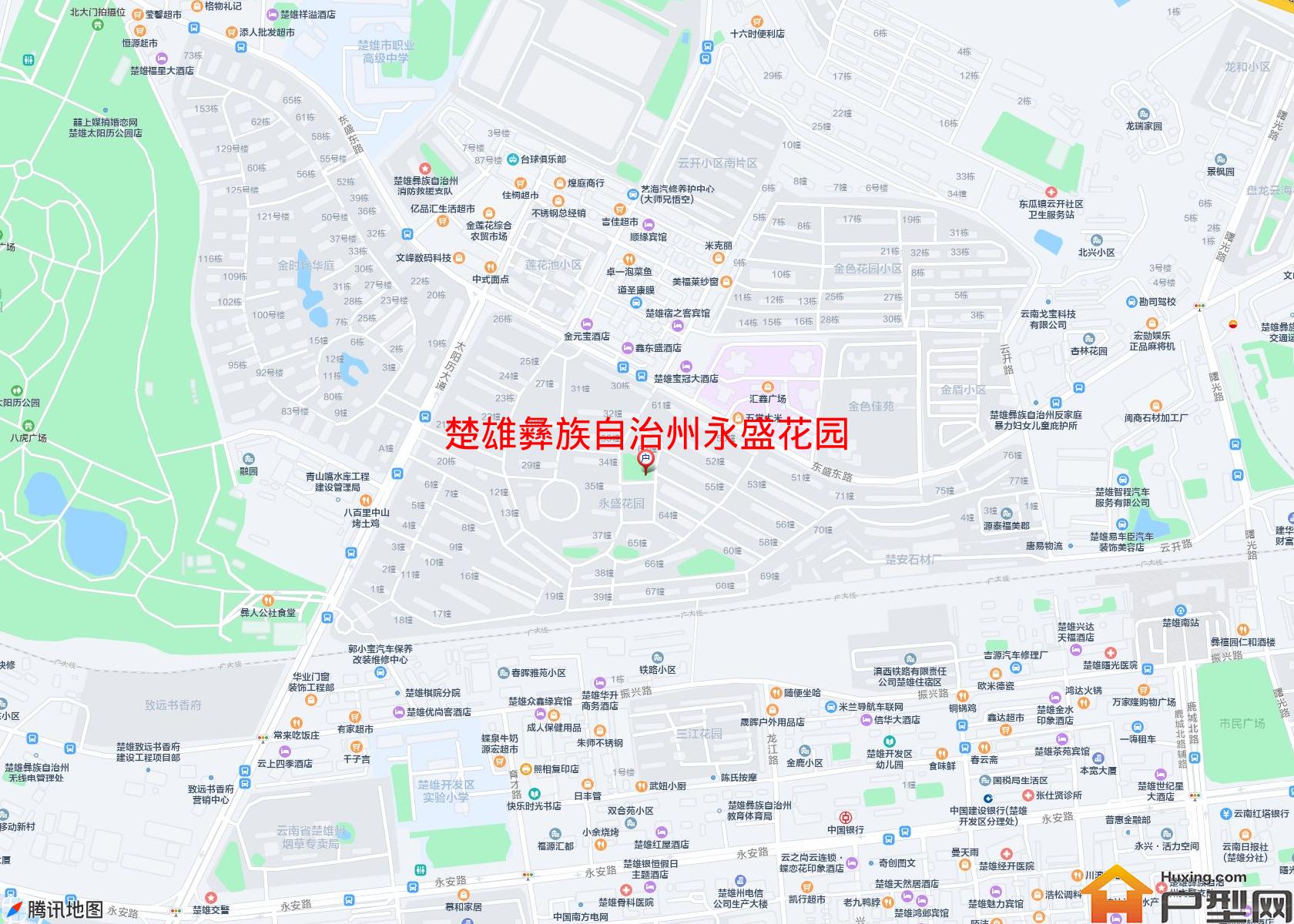 永盛花园小区 - 户型网