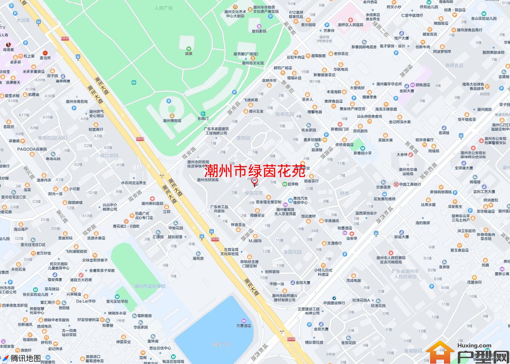 绿茵花苑小区 - 户型网
