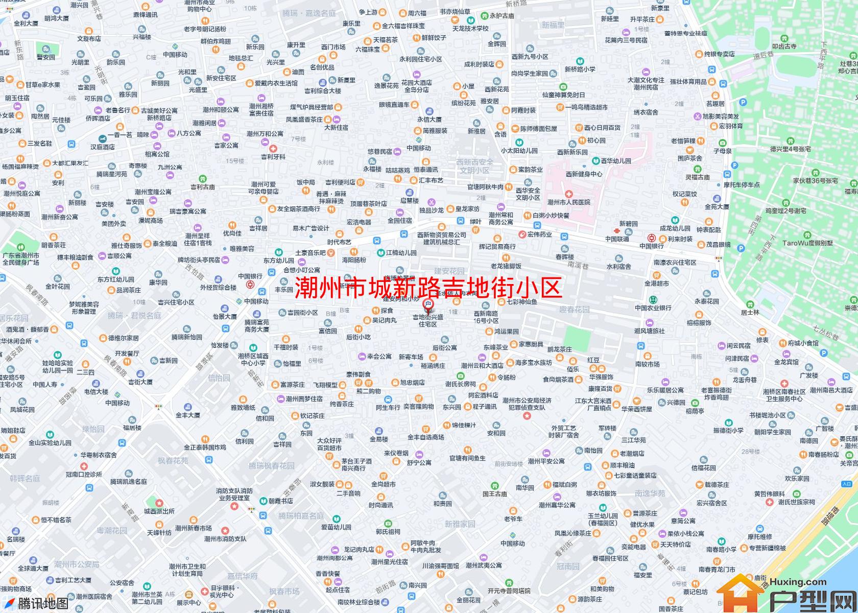 城新路吉地街小区小区 - 户型网